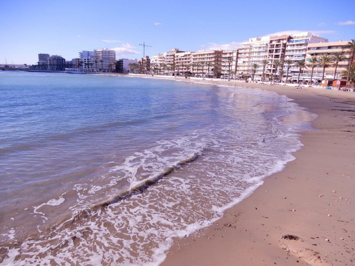 Edificio 1º Linea De Playa, En Paseo Maritimo De Torrevieja, Alicante, Costa Blanca Exterior foto